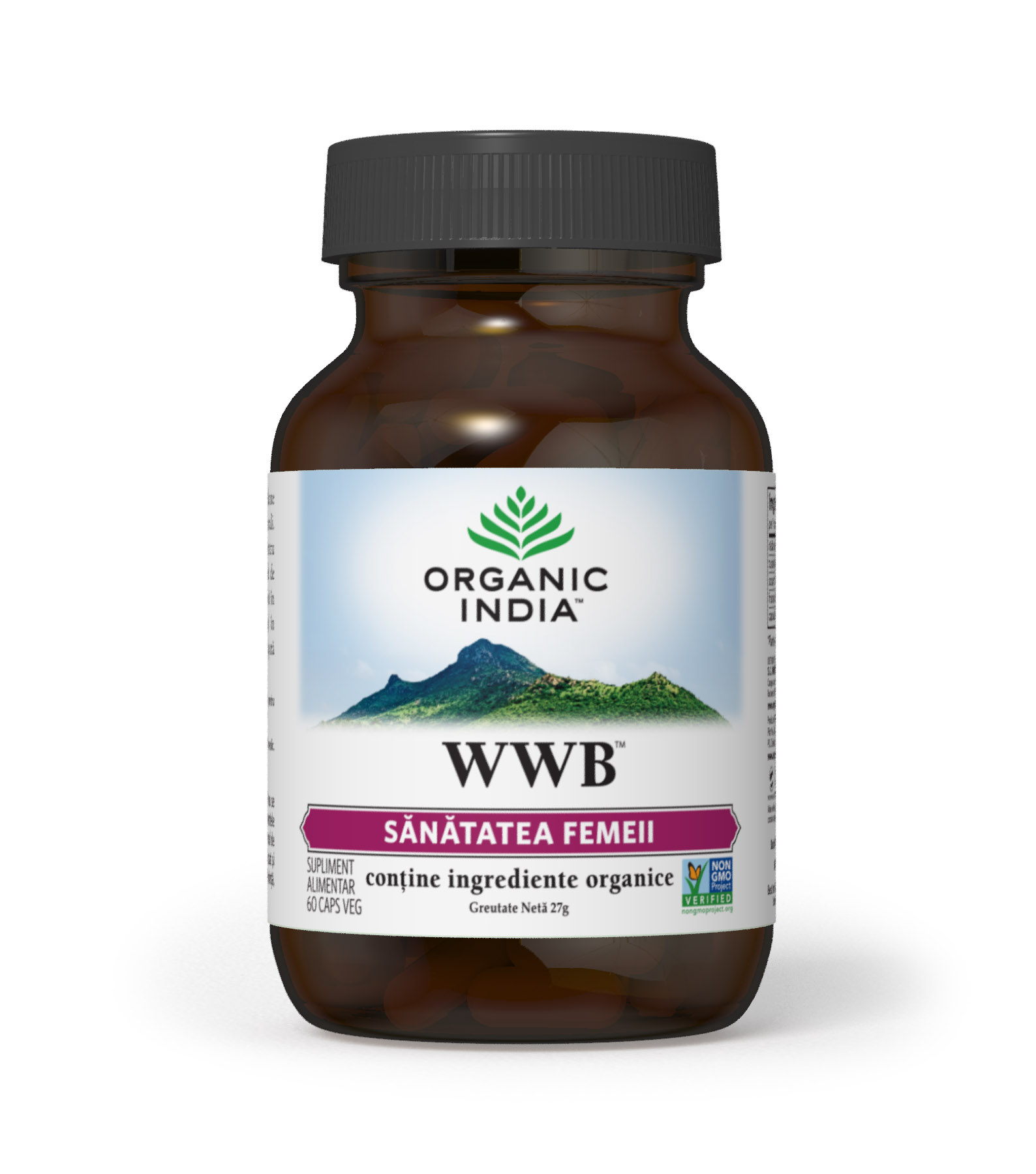 WWB Sanatatea femeii (fara gluten) Organic India – 60 cps driedfruits.ro/ Produse Fara Gluten
